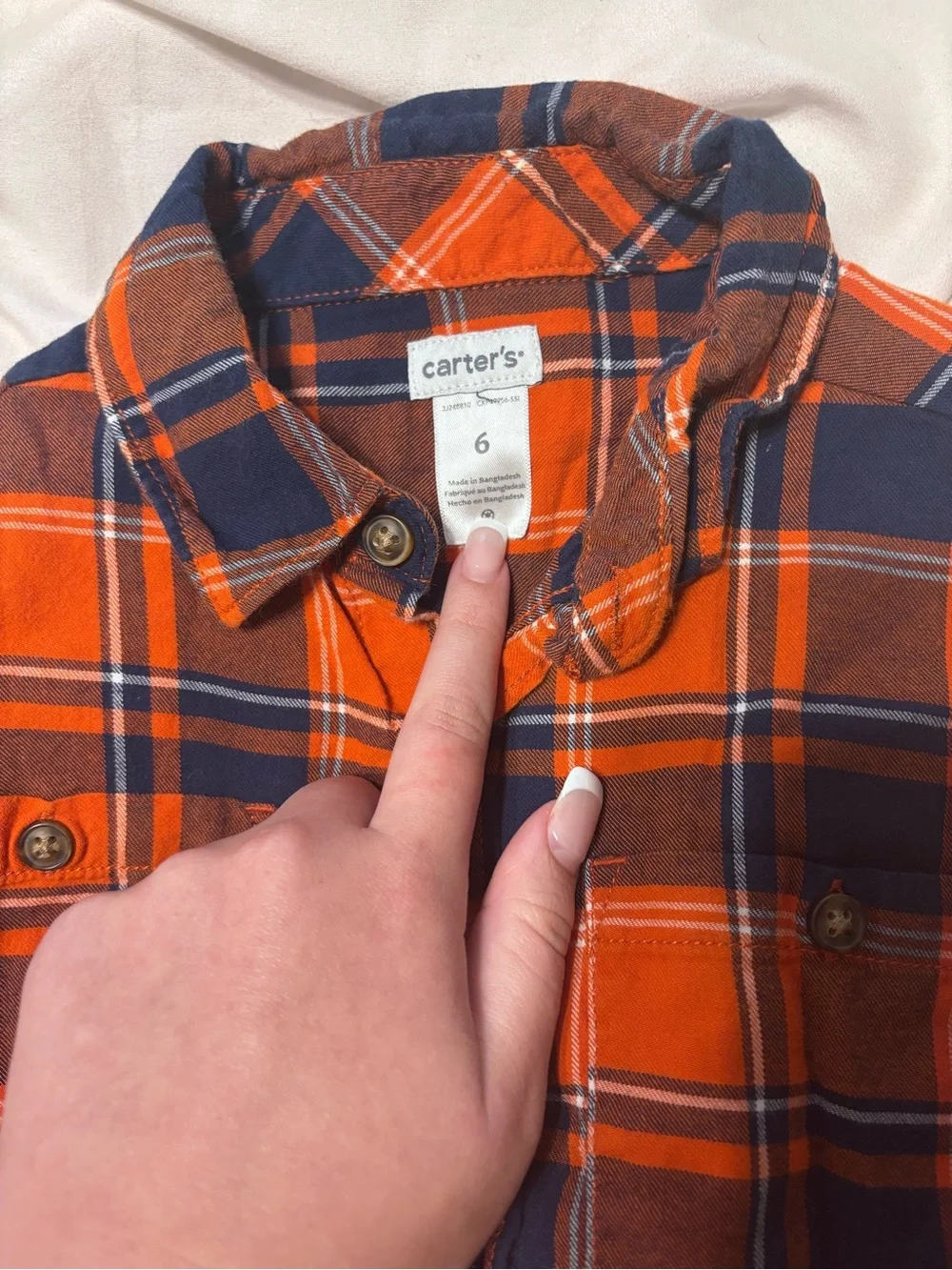 Carters carter plaid
